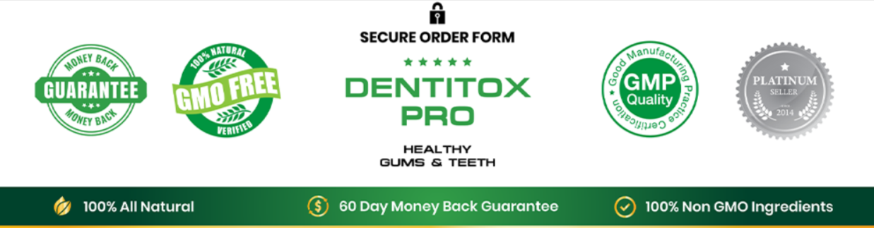 Dentitox Pro certification
